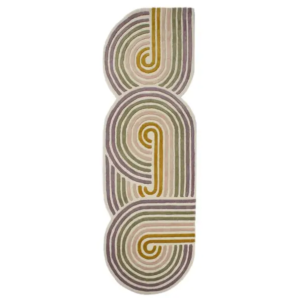 Flair Rugs BĚHOUN, 80/300 cm, zelená