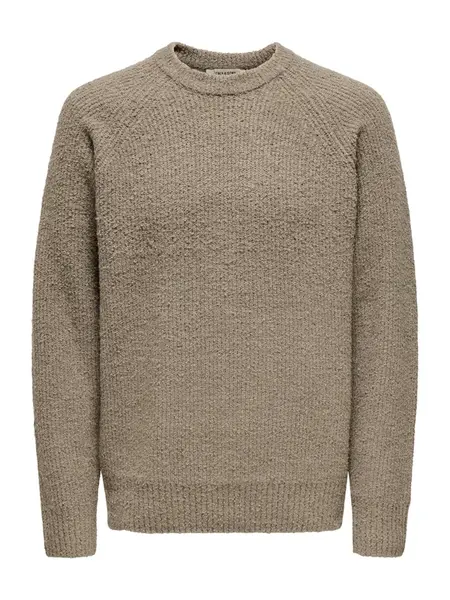 Only & Sons Sveter 'DALE'  hnedá