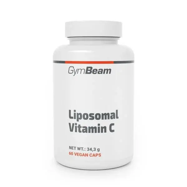 Lipozomální vitamín C GymBeam, 60 kapslí