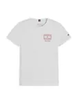TOMMY HILFIGER Tričko 'Outline Flag Logo'  biela