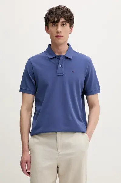 Tommy Jeans polo pánské bavlněné