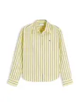TOMMY HILFIGER Blúzka  žltá / čierna / biela