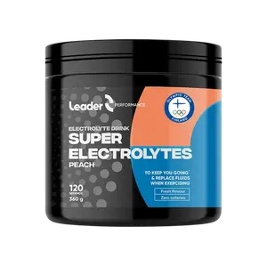 LEADER Super Electrolytes 360g - broskev
