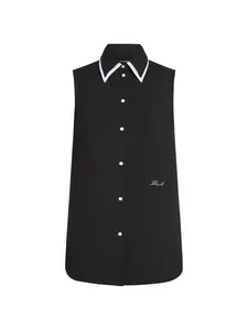 Karl Lagerfeld Blúzka  čierna / biela