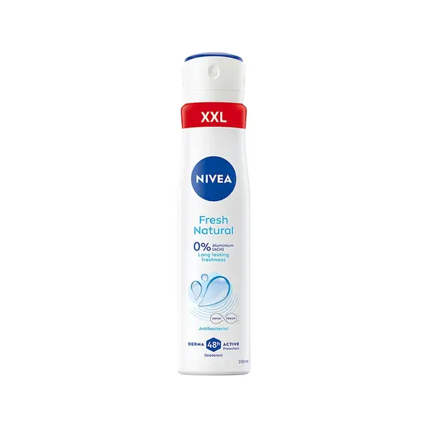 NIVEA Sprej Antiperspirant Fresh Natural 250 ml