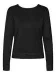 VERO MODA Sveter 'MOLLY'  čierna