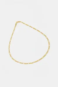 Pozlátený náhrdelník Tom Wood Bo Chain Medium Gold