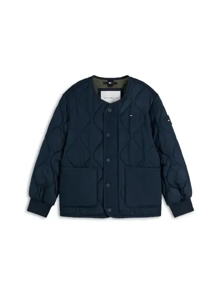 TOMMY HILFIGER Prechodná bunda  námornícka modrá