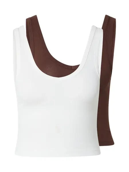 studioselect Top 'Pina'  hnedá / biela