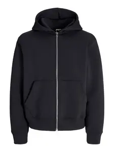 Jack & Jones Junior Tepláková bunda  čierna