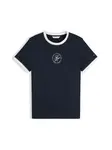 TOMMY HILFIGER Tričko  modrá / biela