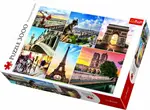 Trefl Puzzle Kouzlo Paříže / 3000 dílků (poškozená)