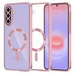 Techsuit Luxury Crystal MagSafe, Samsung Galaxy A37 5G, růžový