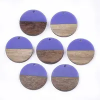 Resin & Wood Pendants
