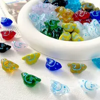 Painted Handmade Lampwork Beads