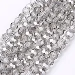 Electroplate Glass Beads Strands