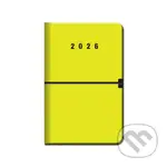 Týždenný diár CAPRI 2026 (neon) (12-mesačný, A5, týždenný, stĺpcový, elastické zatváranie)
