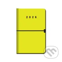 Týždenný diár CAPRI 2026 (neon) (12-mesačný, A5, týždenný, stĺpcový, elastické zatváranie)