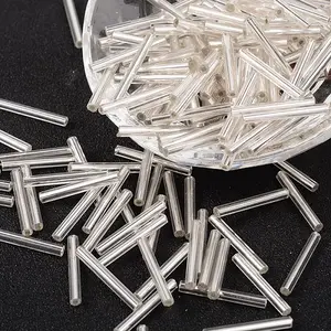 Glass Bugle Beads