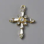 Brass Clear Cubic Zirconia Pendants