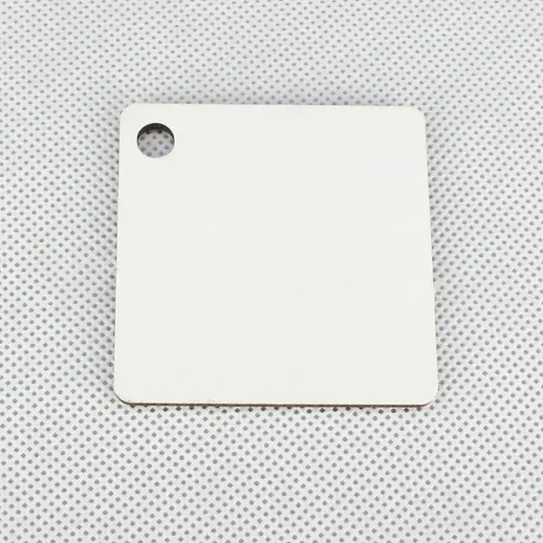 Sublimation Double-Sided Blank MDF Keychains
