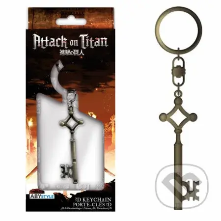 Attack on Titan 3D Kľúčenka - Eren´s Key