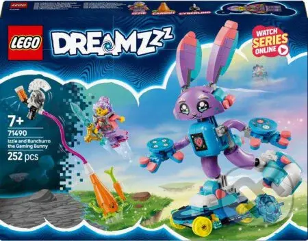 LEGO® DREAMZzz™ 71490 Izzie a herný zajačik Bunchurro