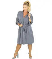 Pri Tie waist midi schmisserie dress OLIVIA