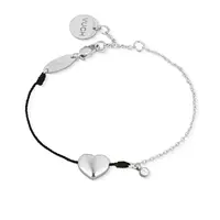 VUCH Náramek Shiny Heart Black