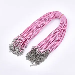 Waxed Cord Necklace Making