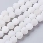 Natural Crackle Agate Beads Strands