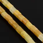 Natural Topaz Jade Stone Bead Strands