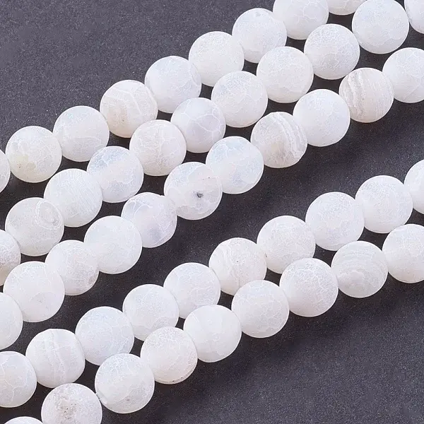 Natural Weathered Agate Beads Strands