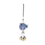 Handmade Lampwork Evil Eye Wind Chines