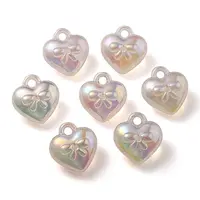 Luminous UV Plating Transparent Acrylic Pendants