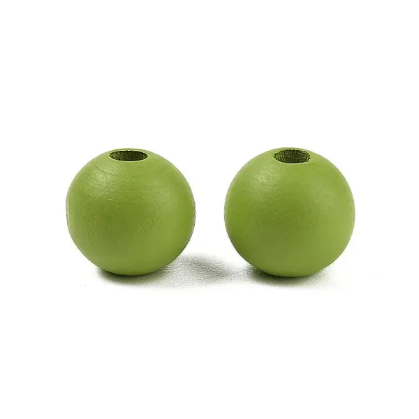 Wood European Beads