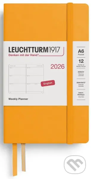 Weekly Planner 2026 Pocket (A6) Rising Sun