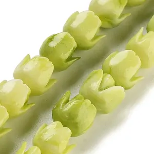 Synthetic Coral Beads Strands