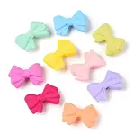 Rubberized Style Opaque Acrylic Beads