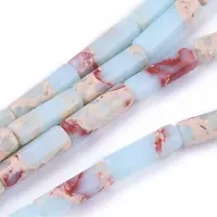 Synthetic Imperial Jasper Beads Strands