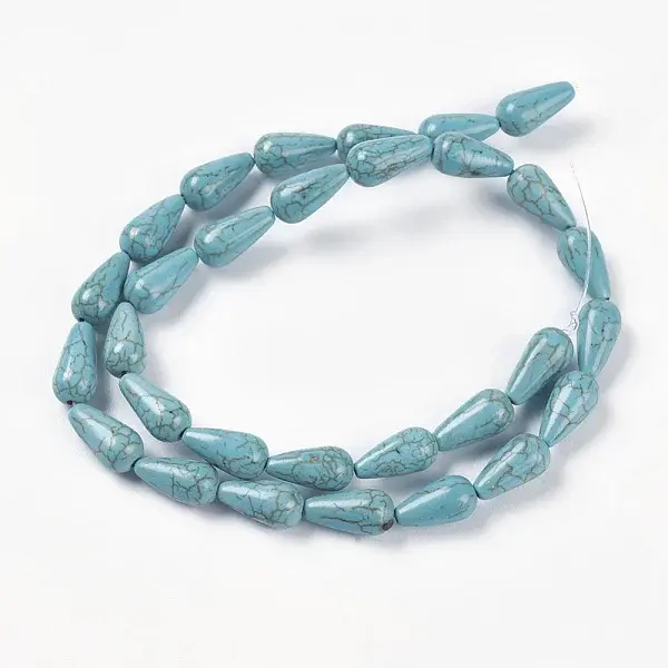 Synthetic Turquoise Beads Strands