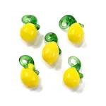 Fruit Food Glass Pendant