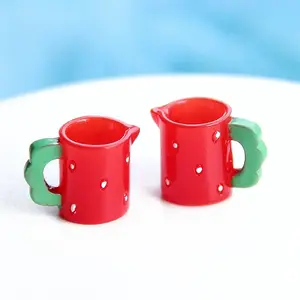 Resin Tea Set Miniature Ornaments