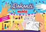 Dokonči nechty - kniha z kategorie Omalovánky