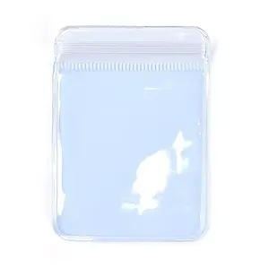 Rectangle PVC Resealable Packaging Bags