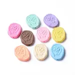 Spray Painted Opaque Acrylic Beads