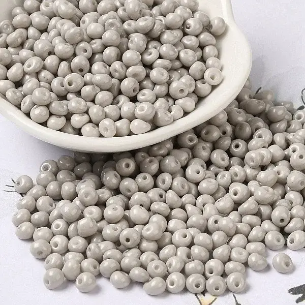 6/0 Opaque Baking Paint Glass Seed Beads