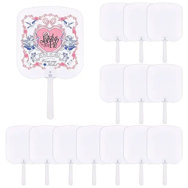 Fan Plastic Heat Transfer Blanks