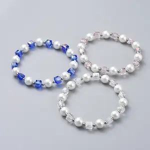 Glass Beads Stretch Bracelets