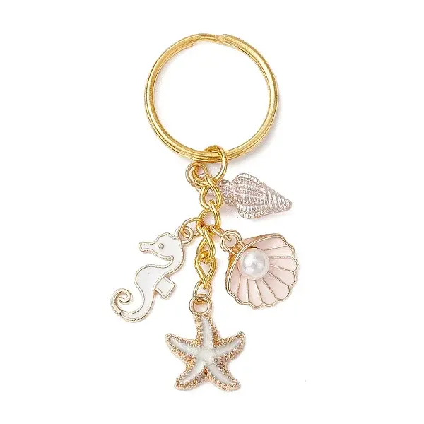 Alloy Enamel Keychain